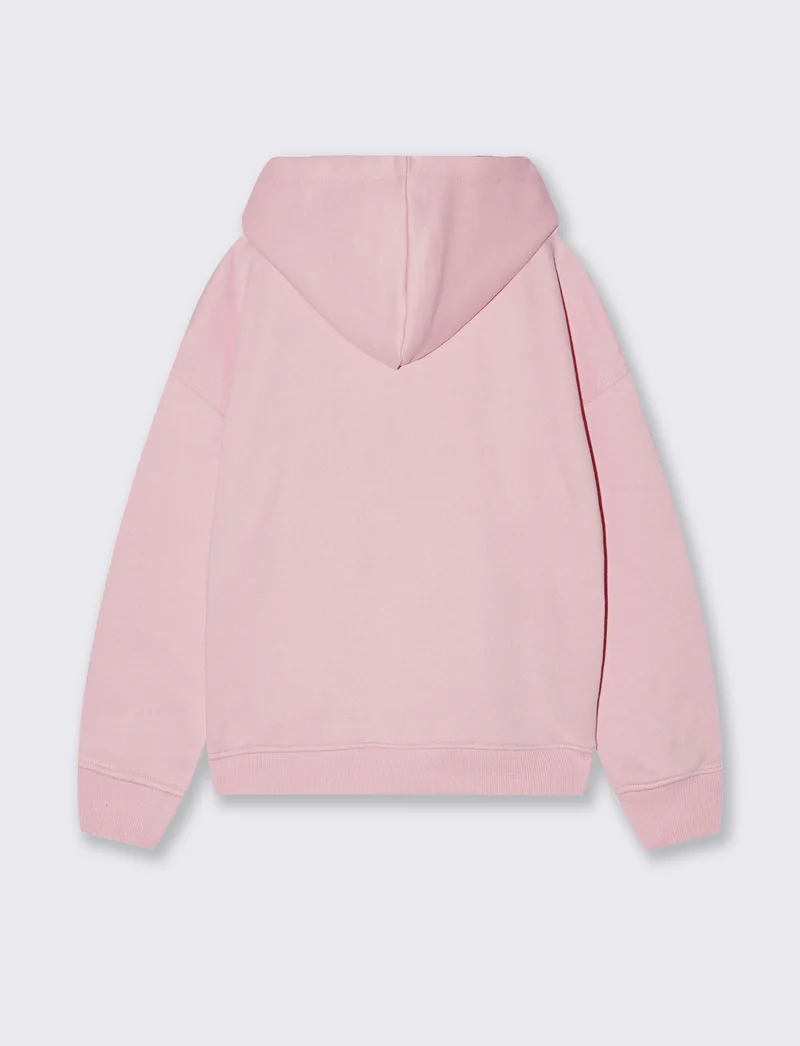 Felpa con cappuccio Cinnamoroll manica lunga - Rosa
