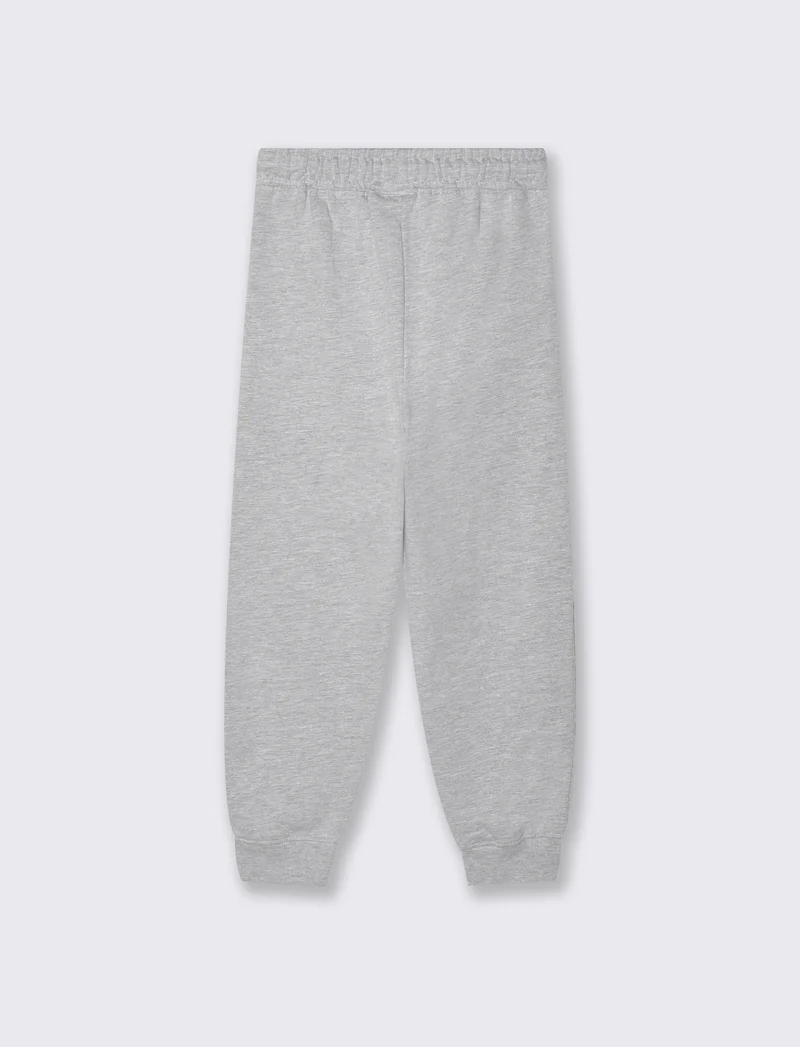Jogger Spider-Man in cotone con elastico - Grigio mel.