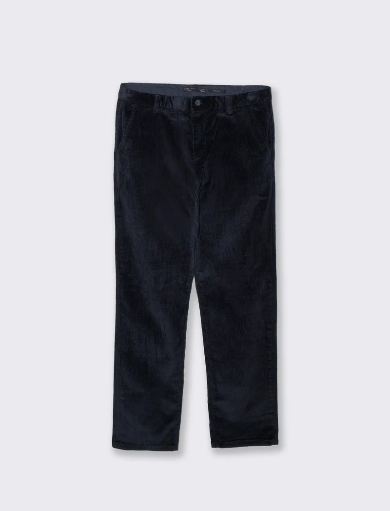 Pantaloni Chino in velluto a coste - Blu