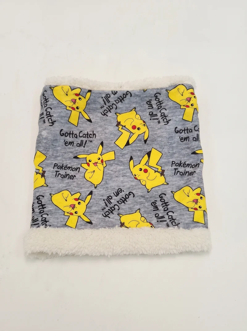 Collo bambino sciarpa con pelliccia finta - Giallo