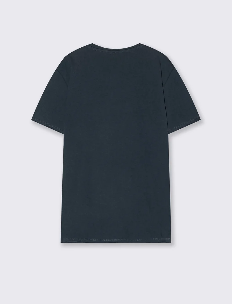 T-shirt Orli regular fit con orli vivi - Avion