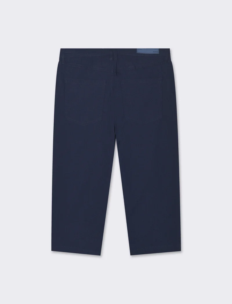 Bermuda modello capri da donna - Blu