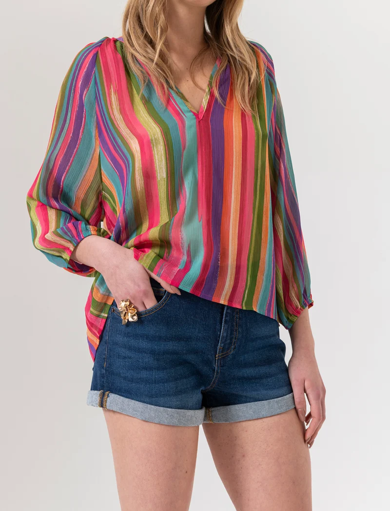 Short in denim da donna - DENIM SCURO