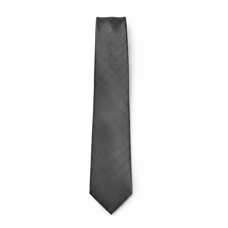 Cravatta 7 cm per uomo elegante e stilosa - Grigio