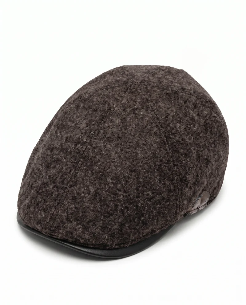 Coppola Melange Uomo Elegante e Stile - Moro