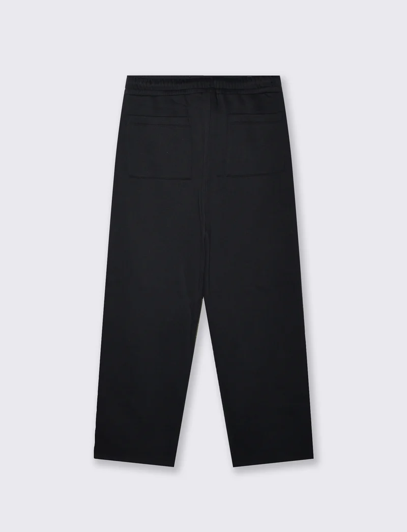 Pantaloni Jogger Extra Baggy in Felpa - Nero