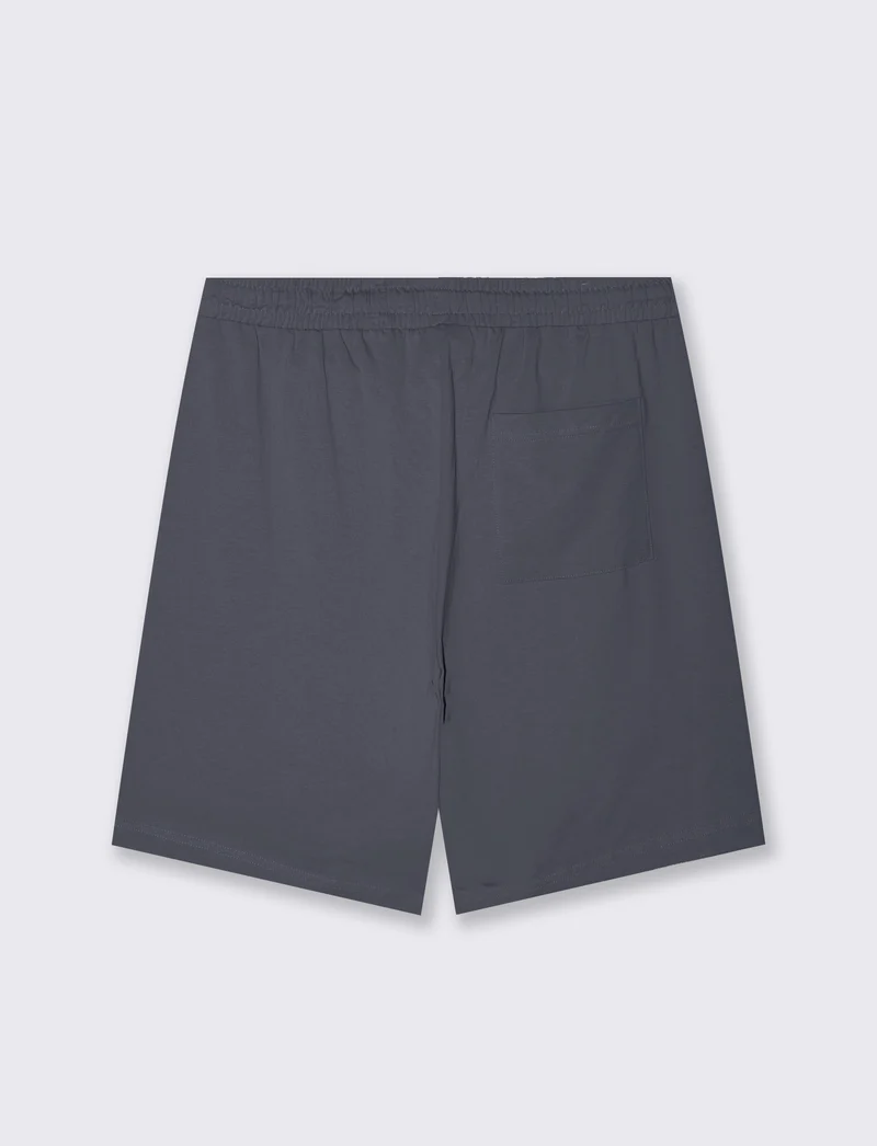 Bermuda Jogger Relaxed Fit in Cotone - Avion