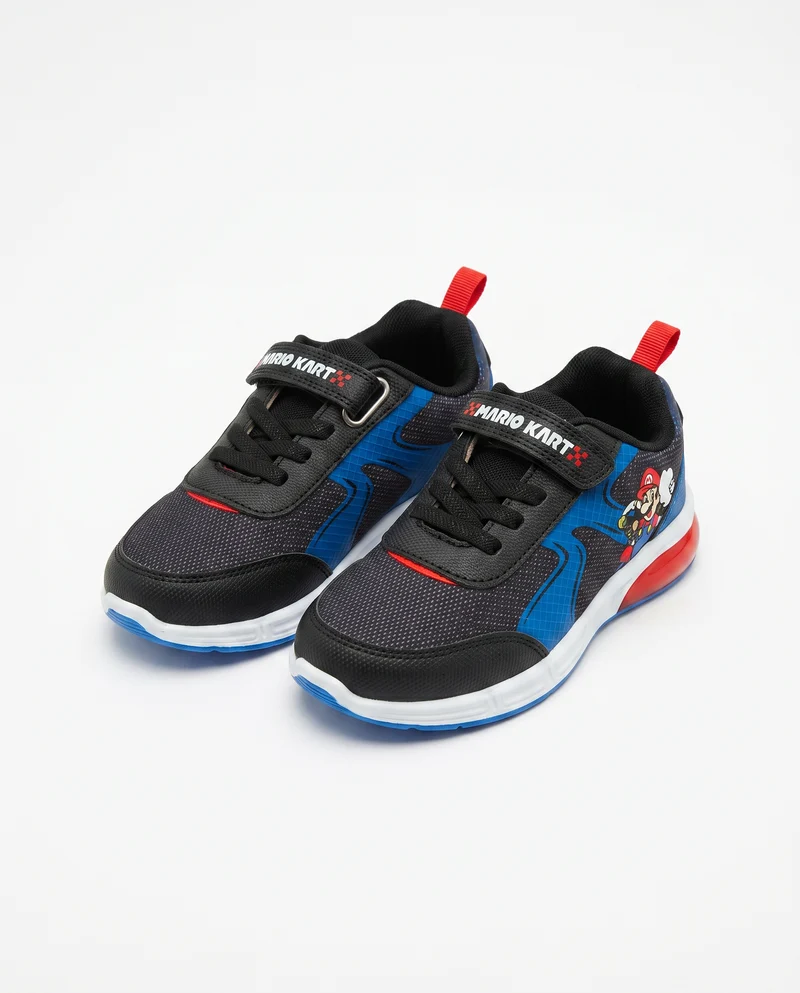 Sneakers Super Mario da bambino nere - Nero