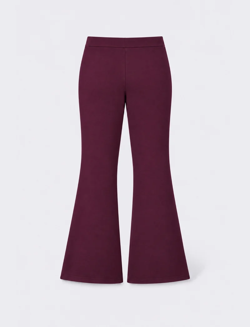 Fuseaux flare: stile e comfort unici - Bordeaux