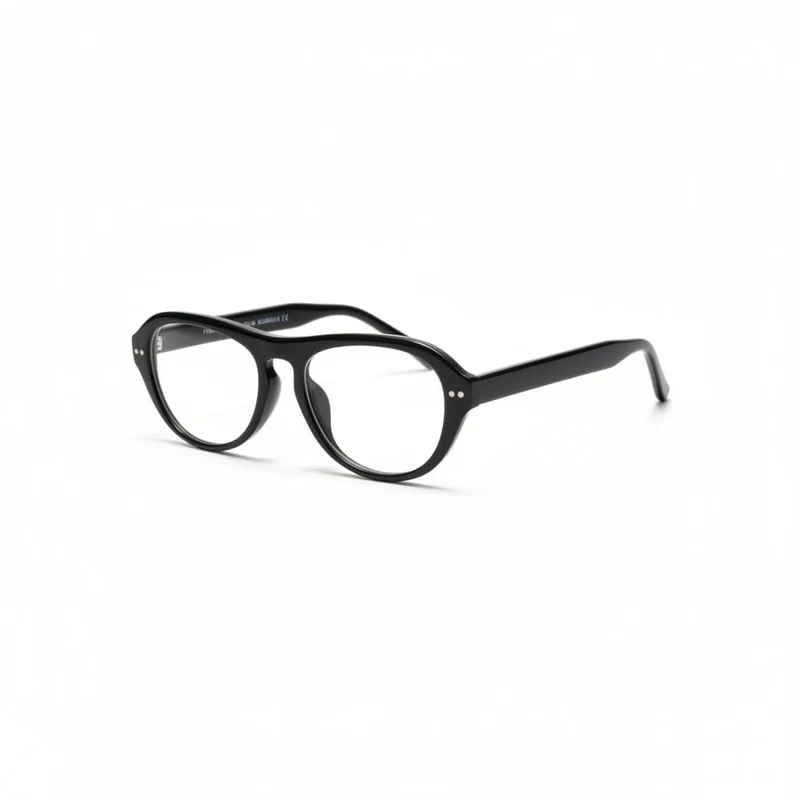 Occhiali uomo con filtro blu trendy - Nero