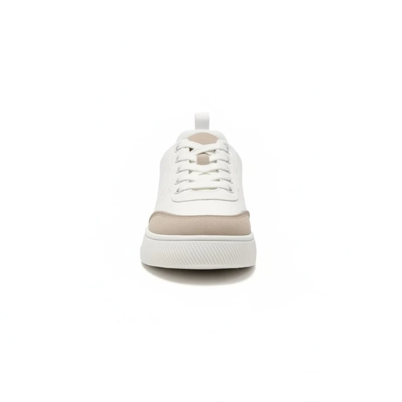 Sneakers bianche con inserti da bambino - Bianco