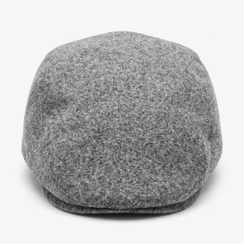 Coppola basic in panno per uomo - Grigio