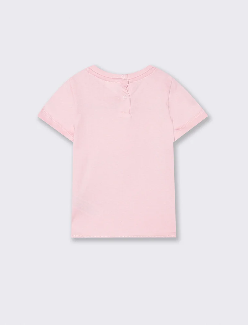 Maglietta Disney con stampa colorata - Rosa