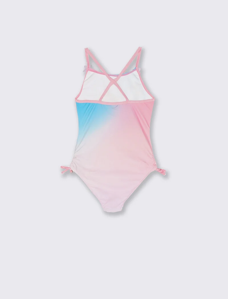 Costume intero Sirenetta per bambina - Rosa