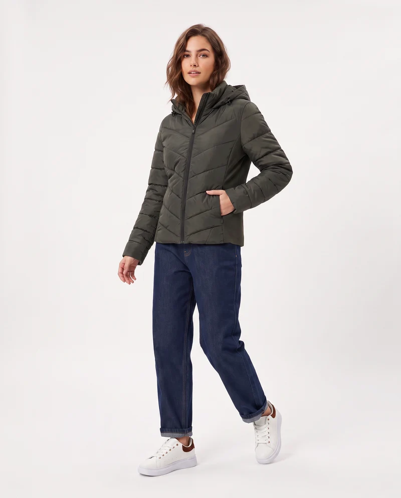 Giubbino slim con cappuccio elegante - Ve.milit.