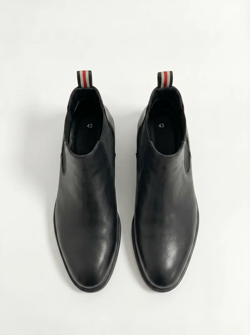 Stivale Chelsea Scamosciato da Uomo - Nero