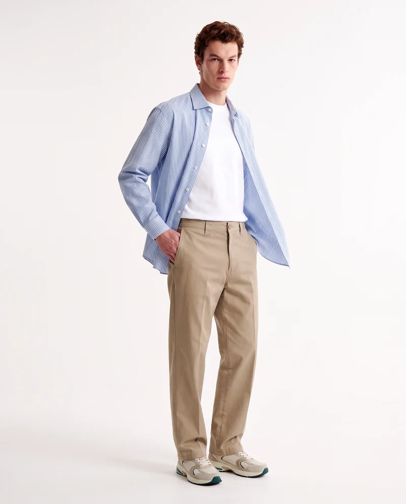 Camicia Formale Elasticizzata Regular Fit - Bluette