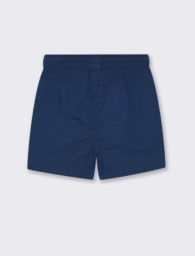 Bermuda con coulisse da neonato - Blu