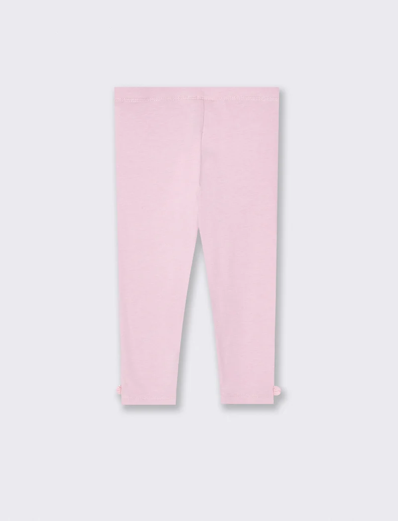 Leggings in cotone comodi e versatili - Rosa polvere