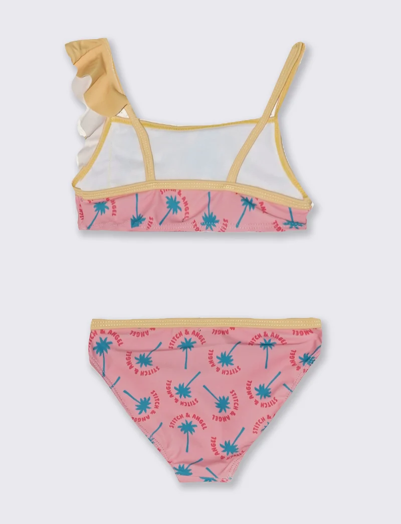 Costume da bagno 2 pezzi Disney per bambina - Giallo