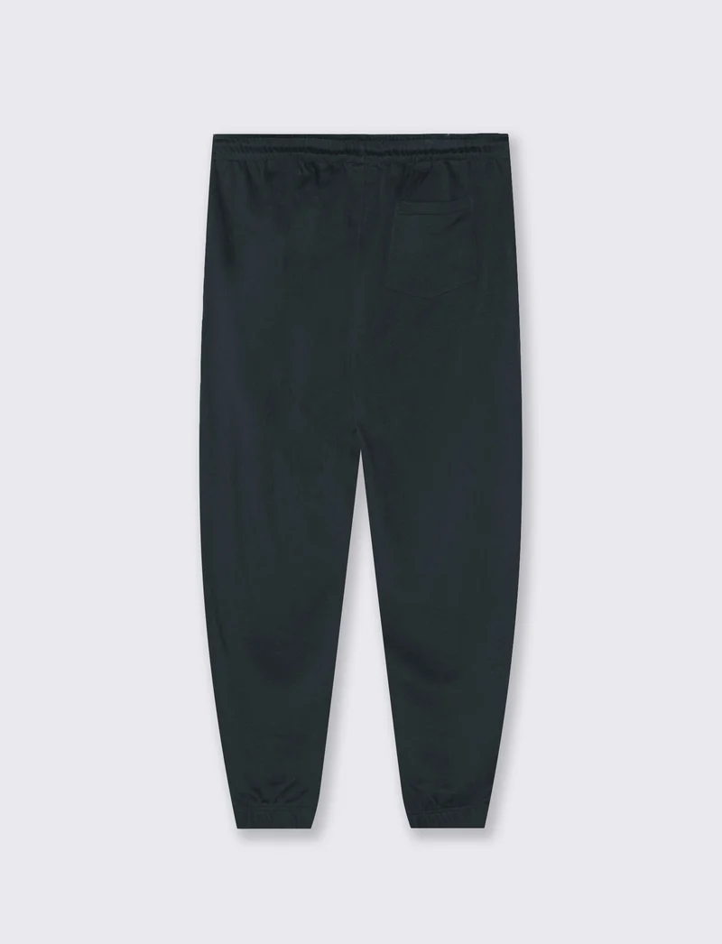 Pantaloni Jogger Basic in Felpa con Elastico - Avion