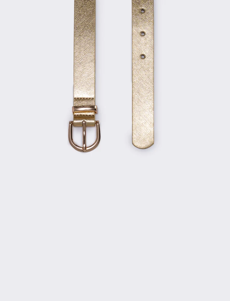 Cintura basic 2,5 cm - Oro