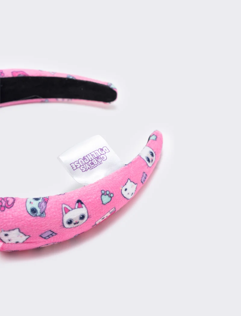 Cerchietto Gabby's con Orecchie Decorate - Rosa