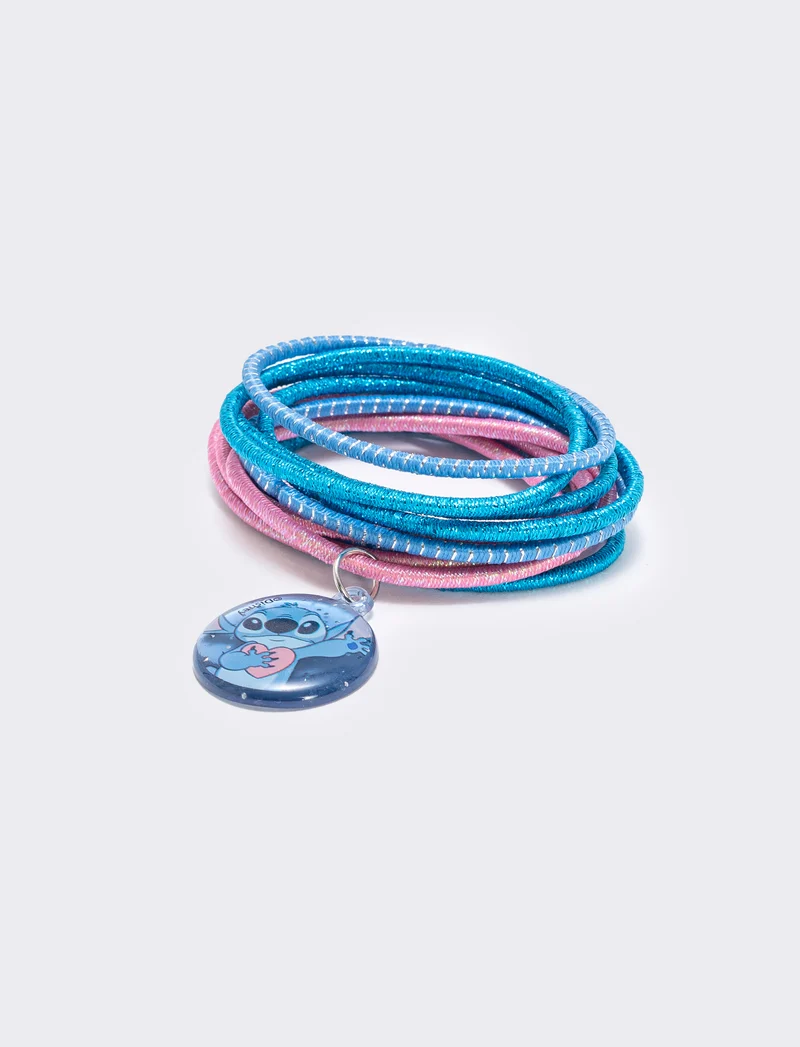 Set 12 elastici con diverse licenze - Blu
