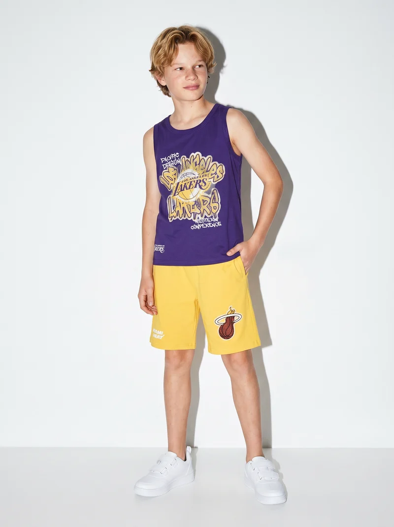 Canotta NBA in cotone trendy e versatile - Viola