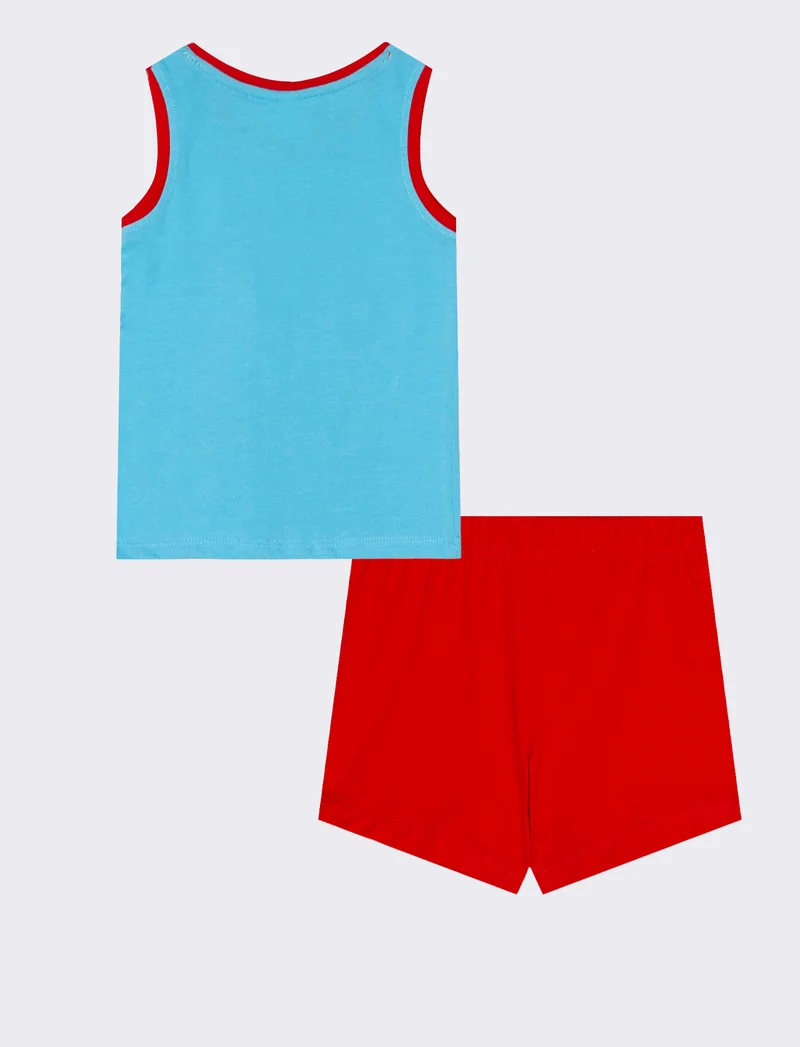 Set due pezzi giromanica Mickey Mouse - Rosso
