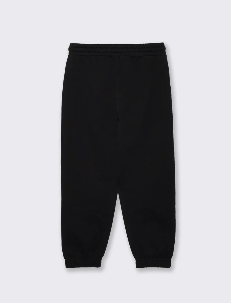 Pantaloni jogger in cotone comodi e pratici - Nero