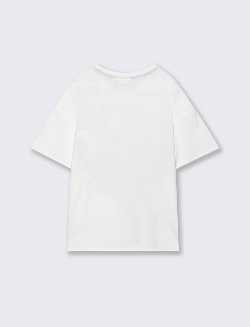 T-shirt Superman per giovani fan - Bianco