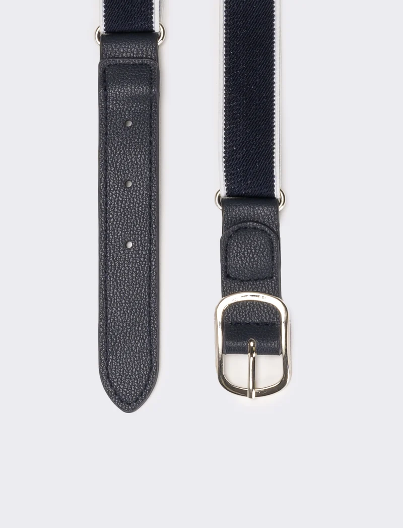 Cintura bambino elastica regolabile - Blu