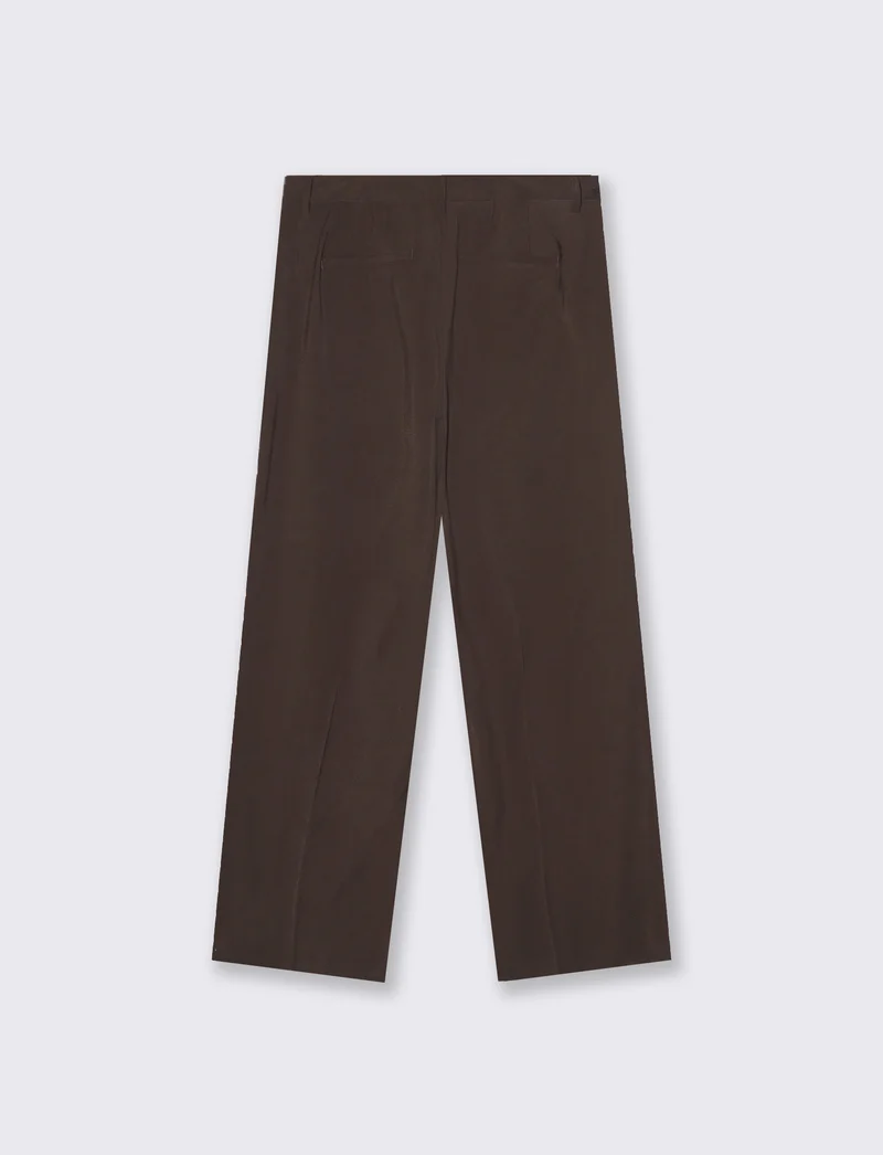 Pantalone Dritto Elegante - Moro