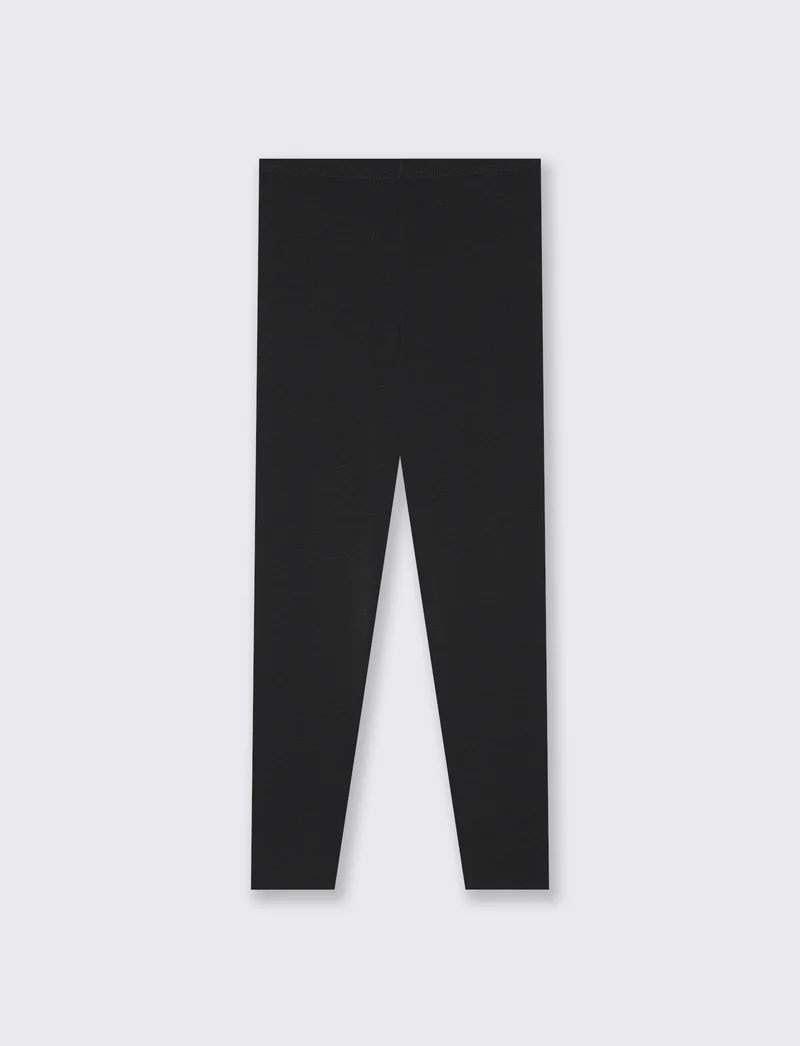 Leggings Senza Cuciture Lati - Nero