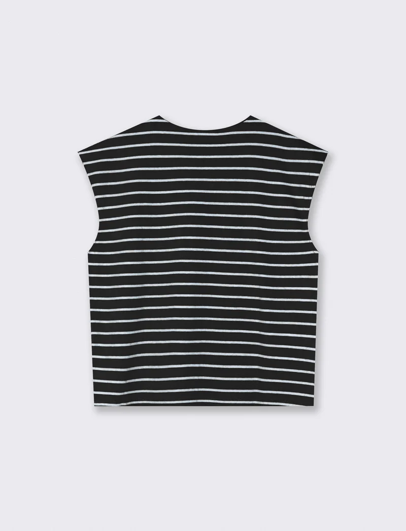 T-Shirt Cotone con Applicazioni - var 2