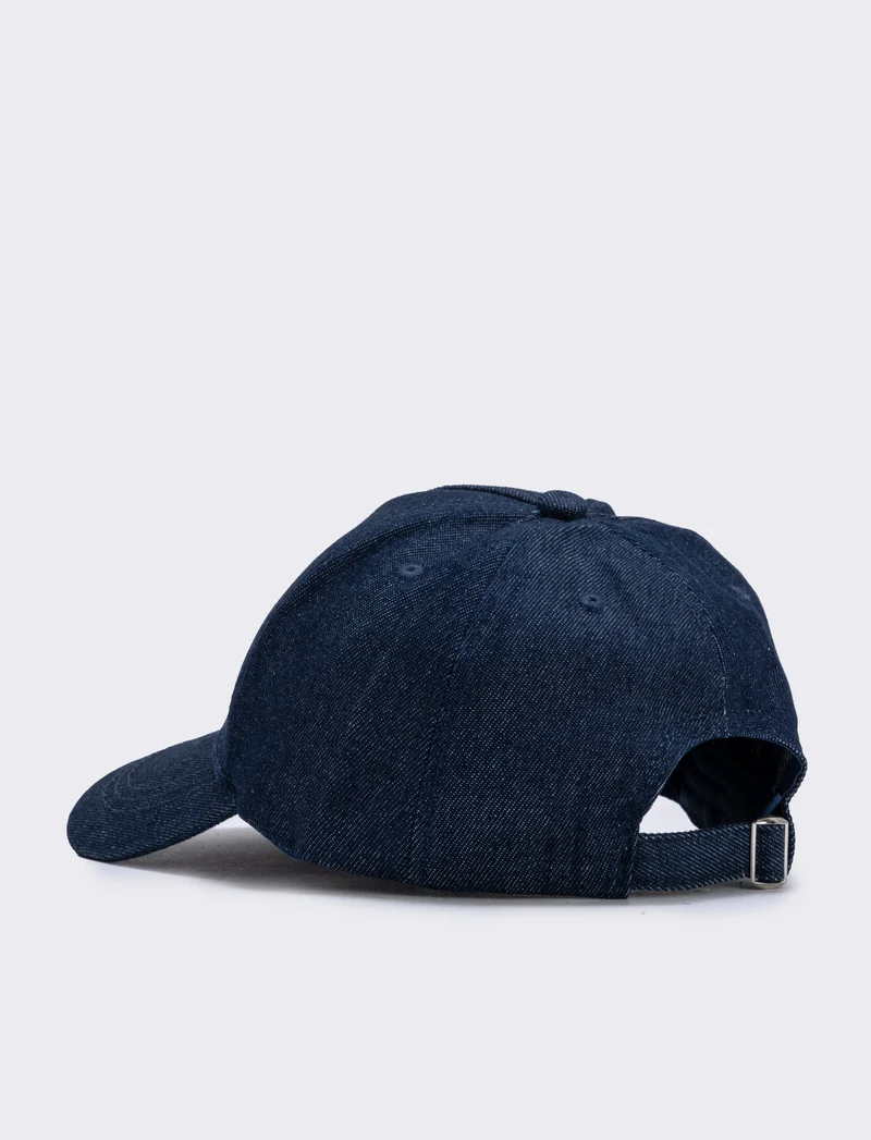 Cappello baseball denim con lettera 3D - Var 6