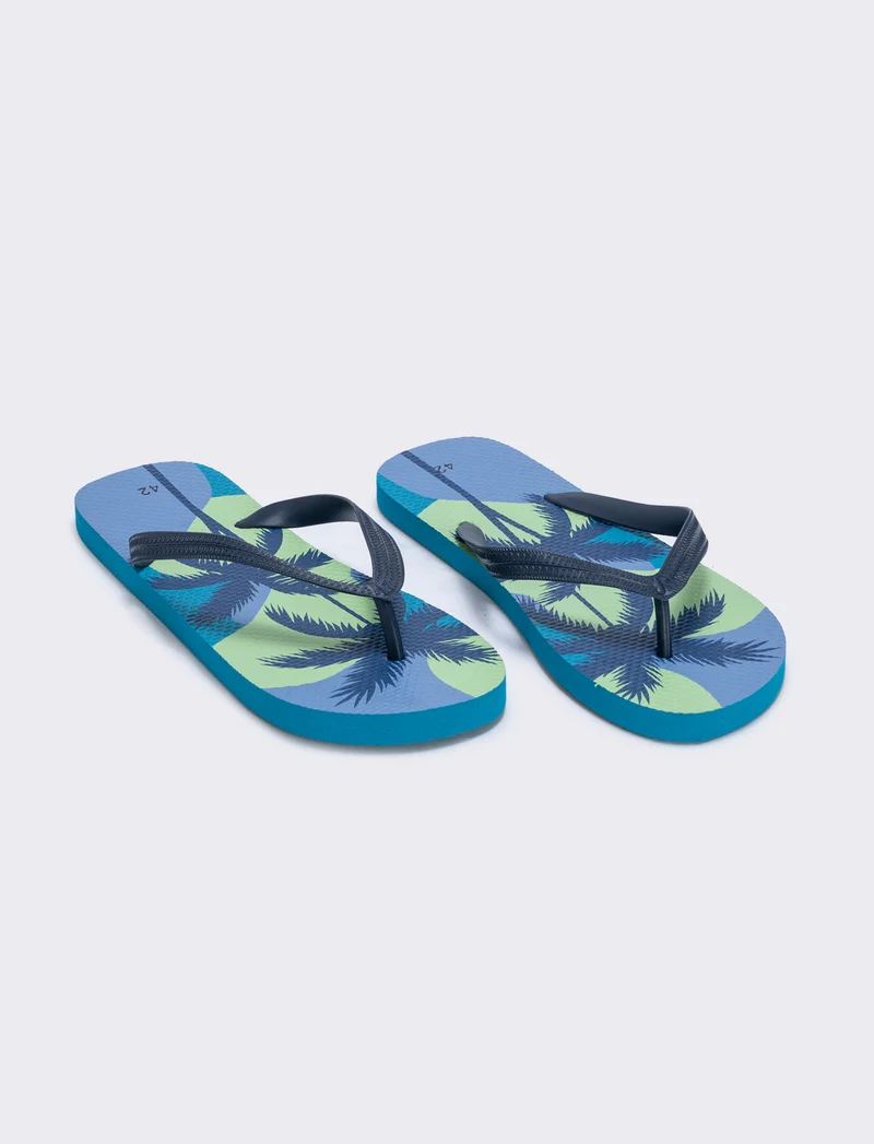Infradito Island da uomo in pvc colori - Blu