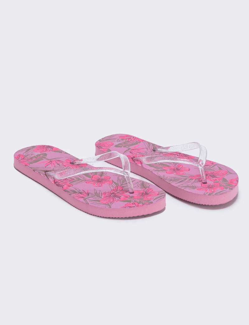 Infradito da in stile shabby - Rosa