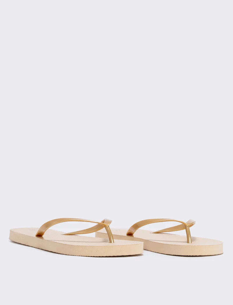 Infradito da in PVC, 4 colori disponibili - Oro