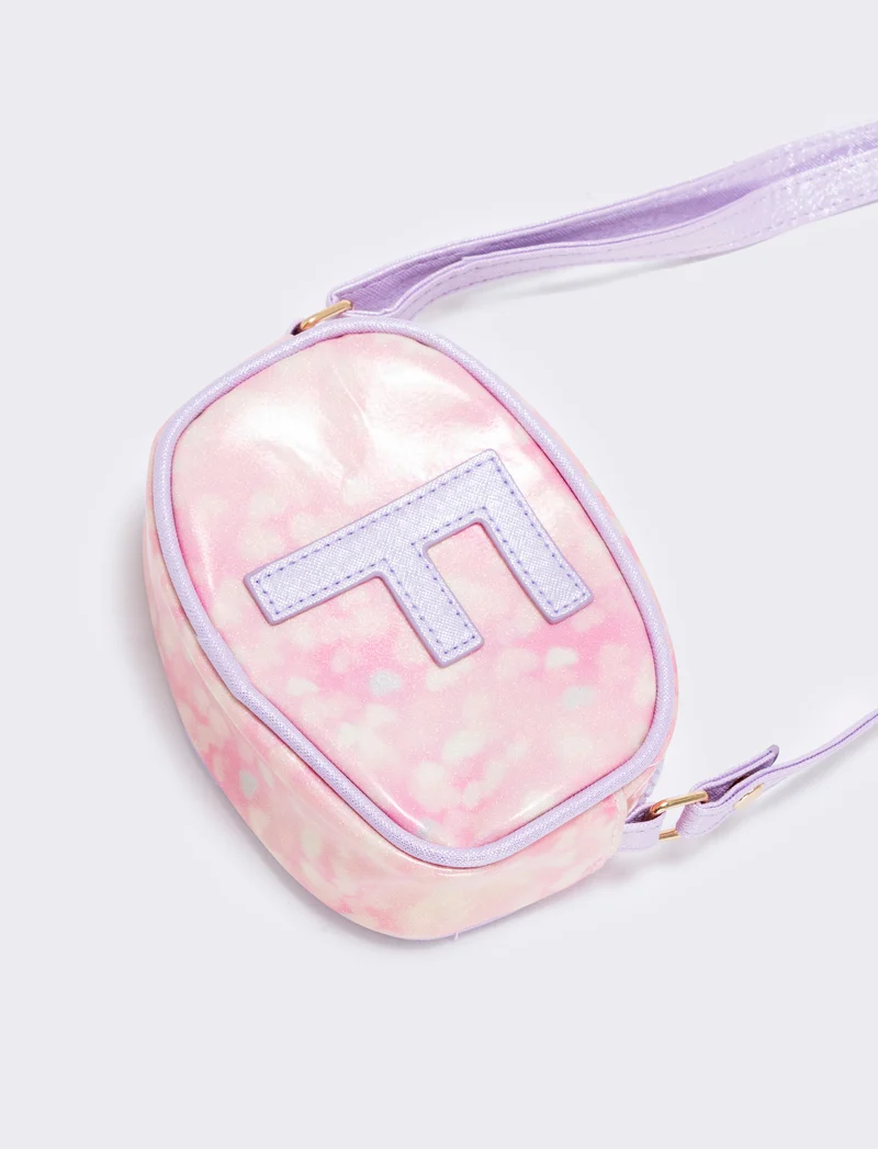 Borsetta glitter con tracolla elegante - var 3