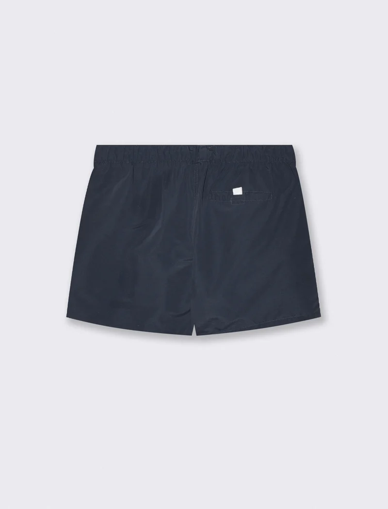 Costume Mare Basic con Fodera Rete Interna - Blu