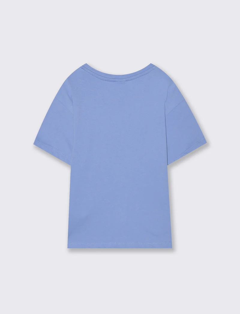 T-shirt Disney Minnie e Friends in cotone - Azzurro