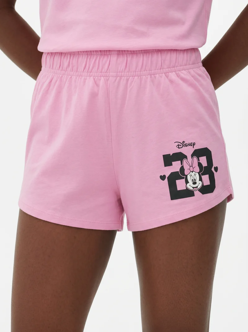Short sportivo Disney Minnie in terry - Rosa
