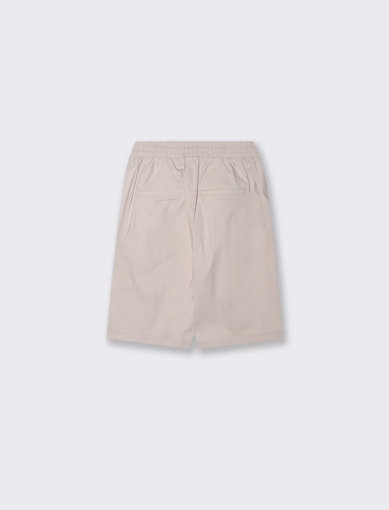 Bermuda con coulisse ed elastico - Sabbia