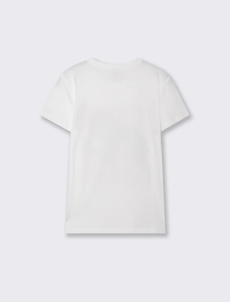 T-Shirt Manica Corta con Stampa - var 2
