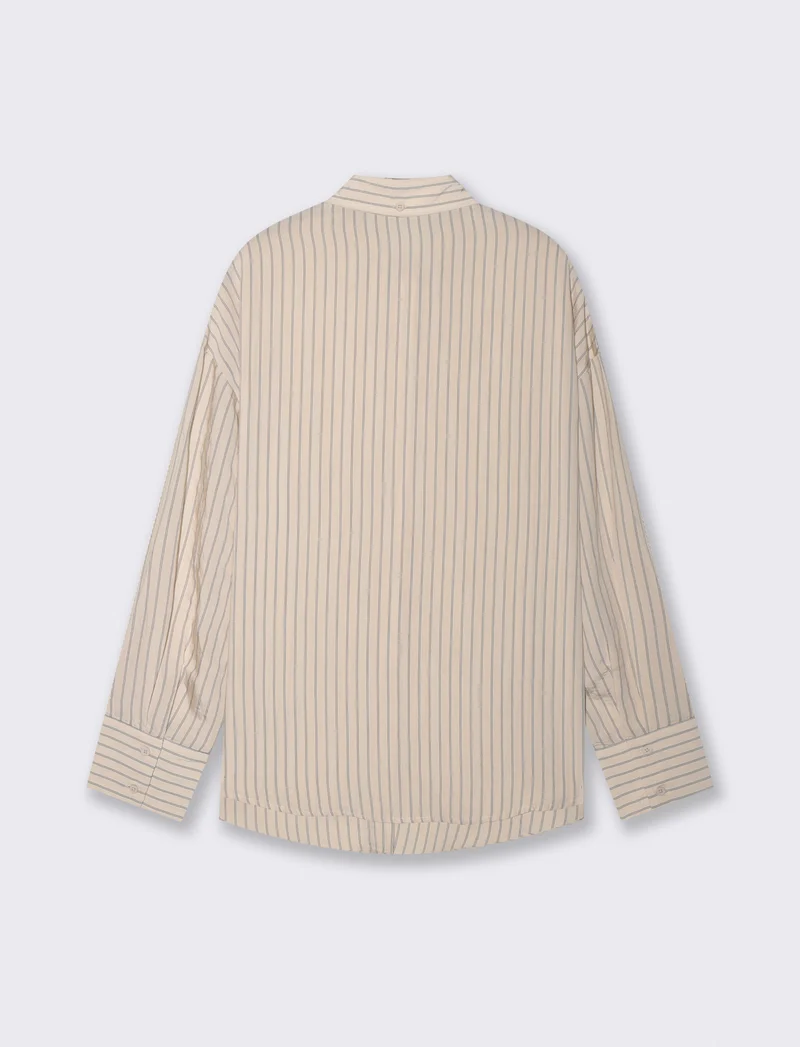 Camicia Oversize a Righe Verticali Women - var 1