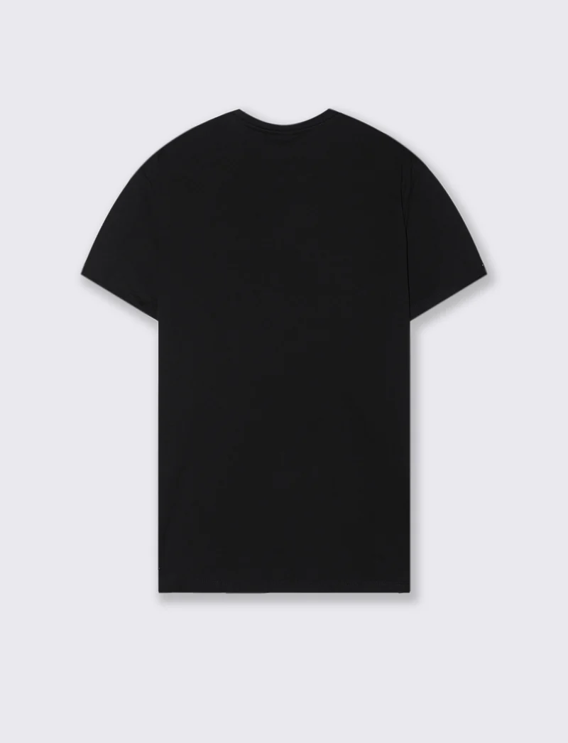T-shirt stampa dragon ball da uomo - Nero