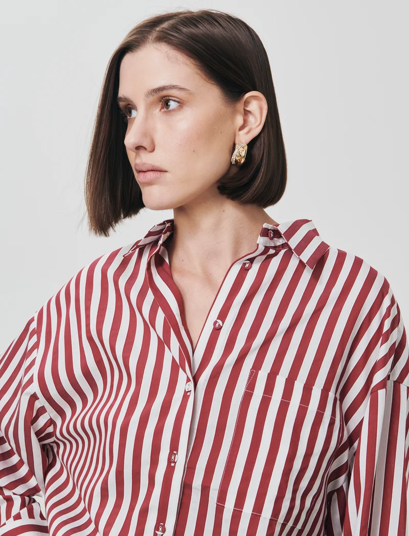 Camicia Manica Lunga a Righe - var 2