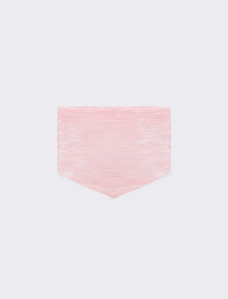 Foulard Quadrato Unito Elegante - Rosa